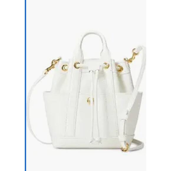 Veronica Beard Handbags - Veronica Beard NEW Mini Goody Leather Bucket Bag